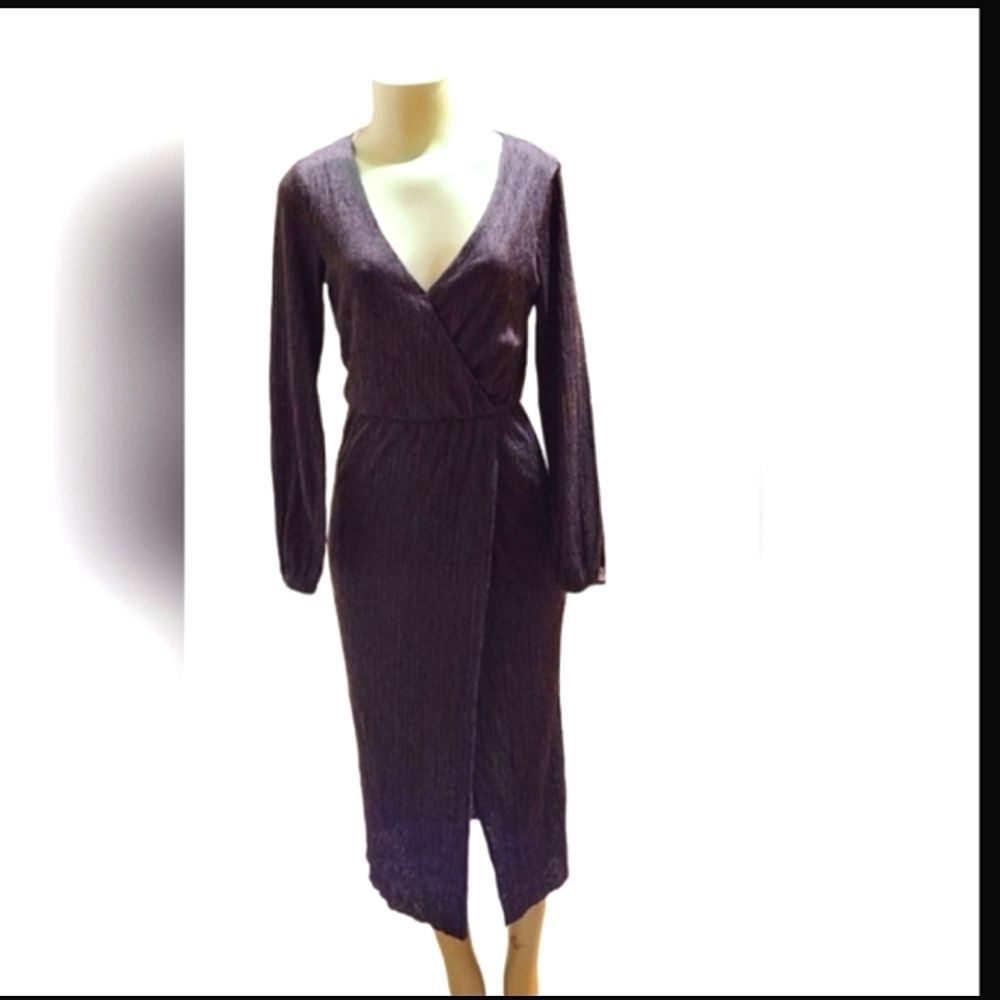 All in Favor Long Brown Dress sz. Xs